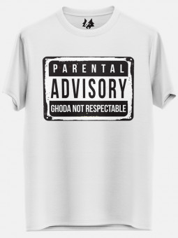 Parental Advisory (White) - T-shirt